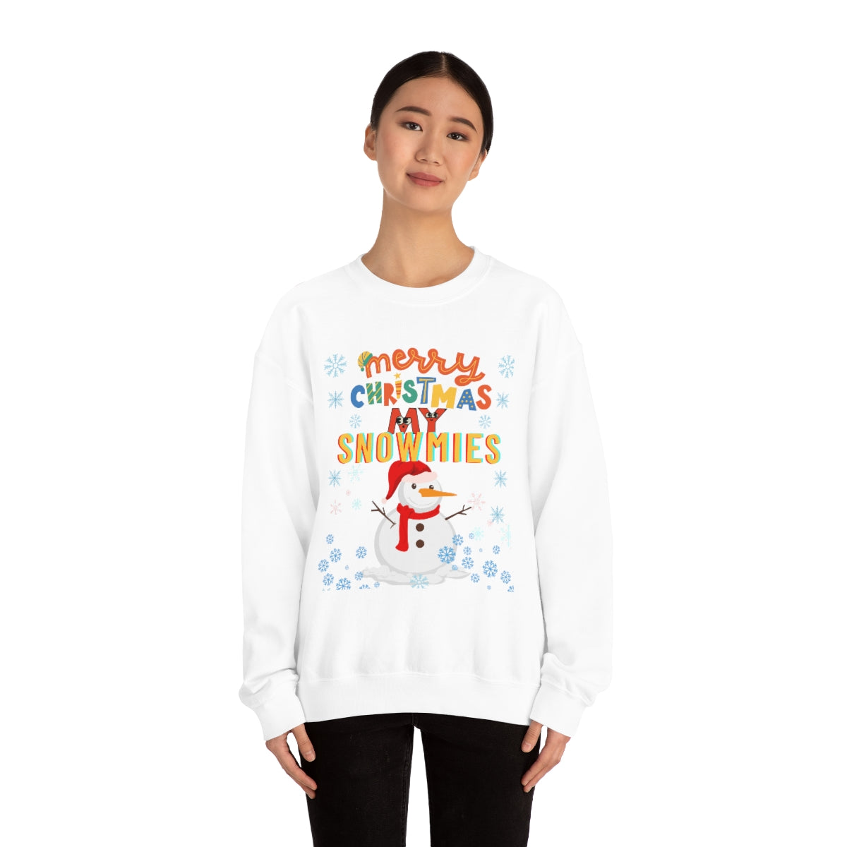 “Merry Christmas My SNOWMIES” Unisex ™ Crewneck Sweatshirt