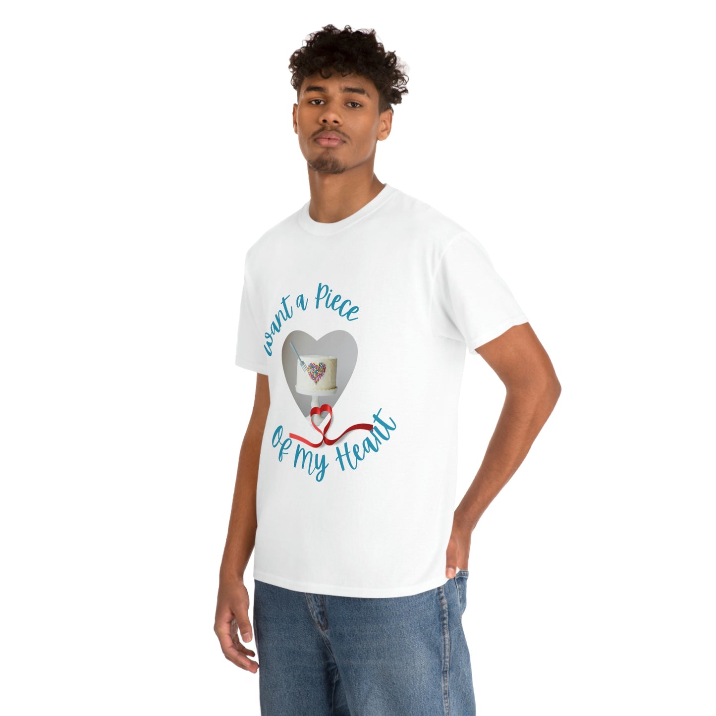 “Want a Piece of my Heart” Unisex Heavy Cotton Tee