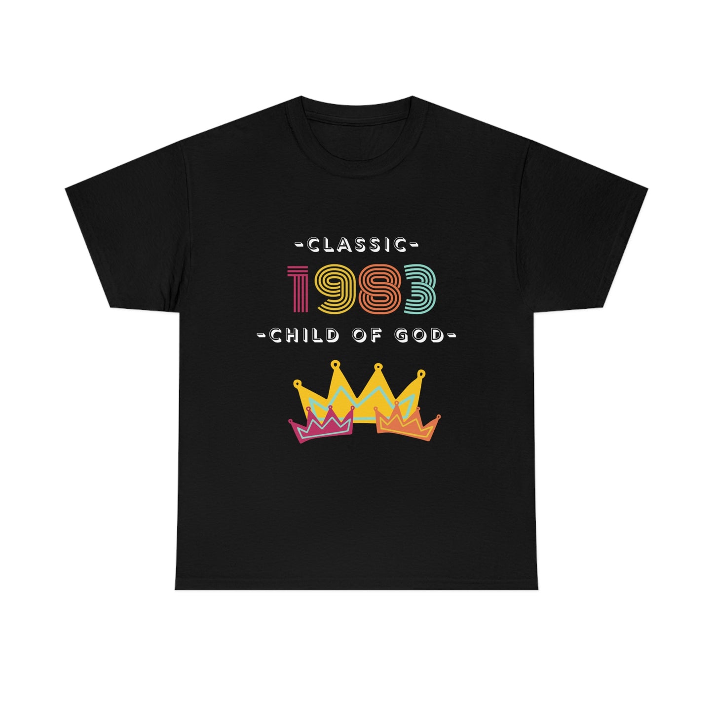 “ Classic 1983 Child of God” Unisex Heavy Cotton Tee