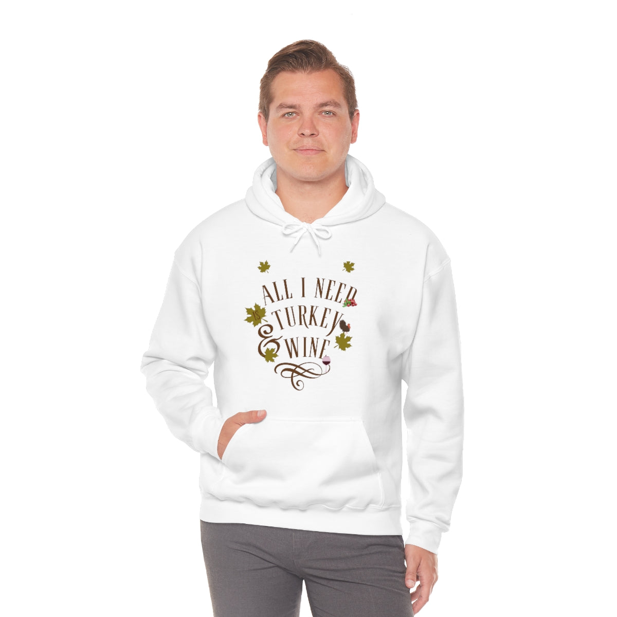 Turkey and Wine Sweatshirt