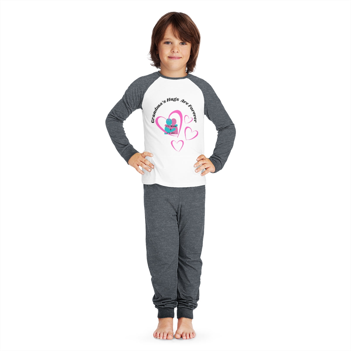 Grandma’s Hugs Are Forever Kids' Pajama Set