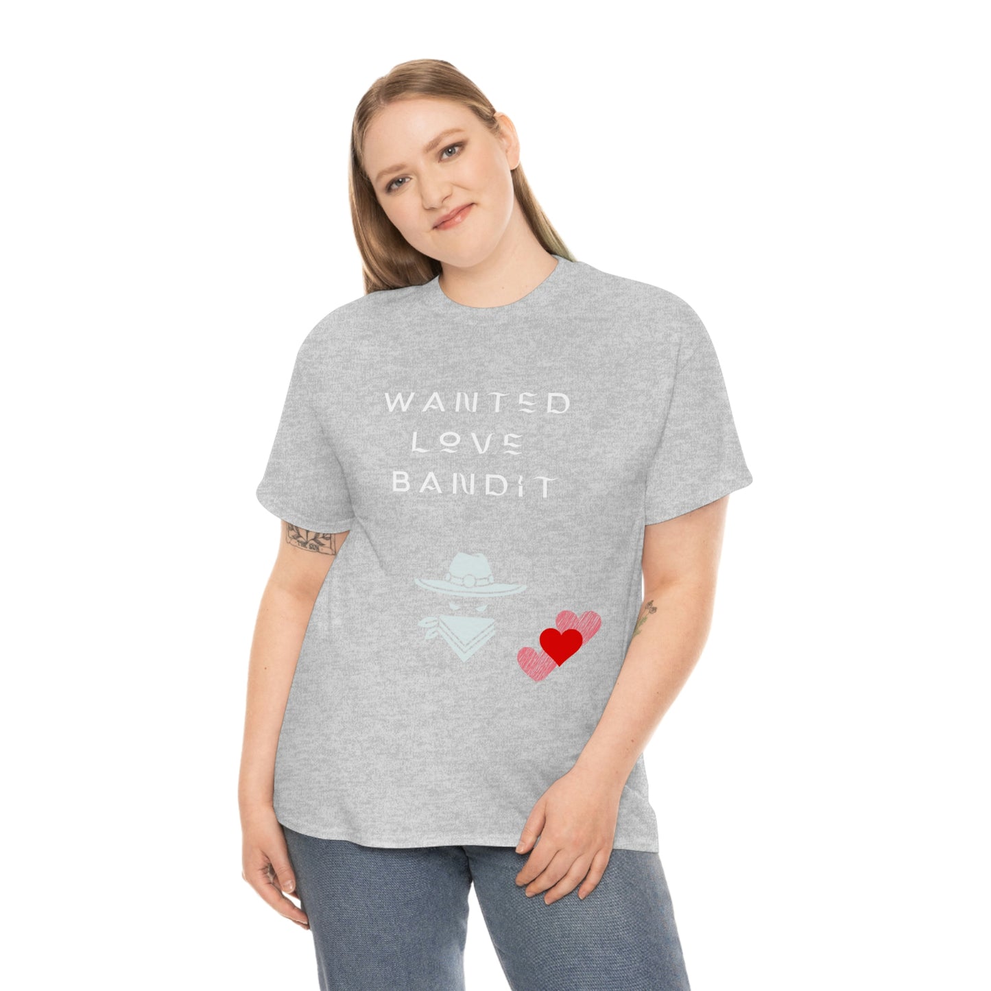 “Wanted Love Bandit” Unisex Heavy Cotton Tee