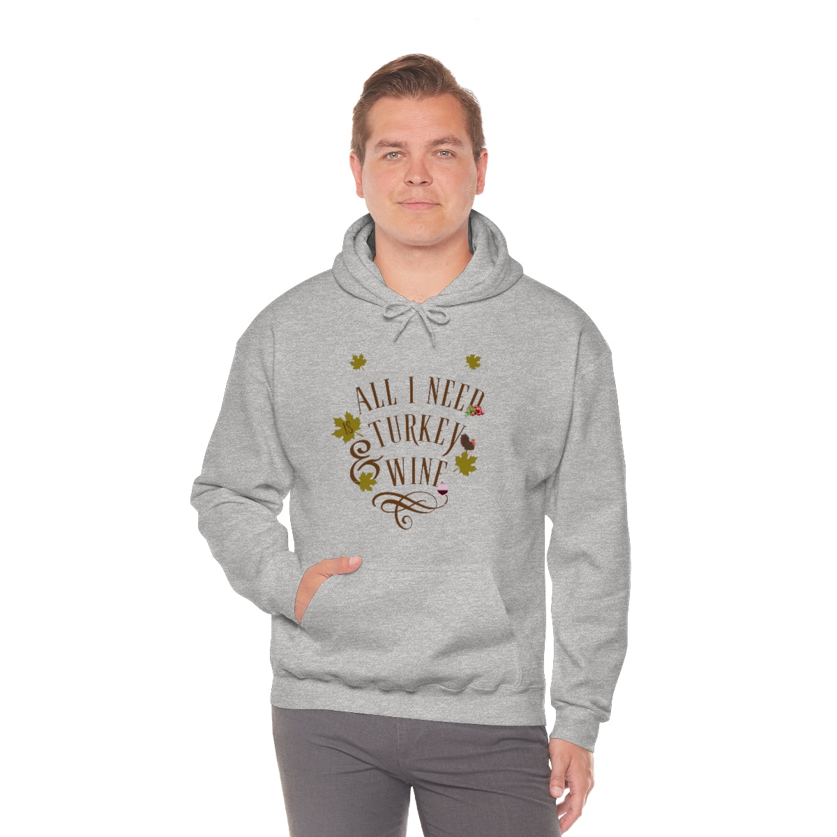 Turkey and Wine Sweatshirt