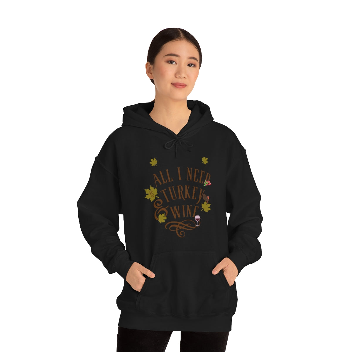 Turkey and Wine Sweatshirt