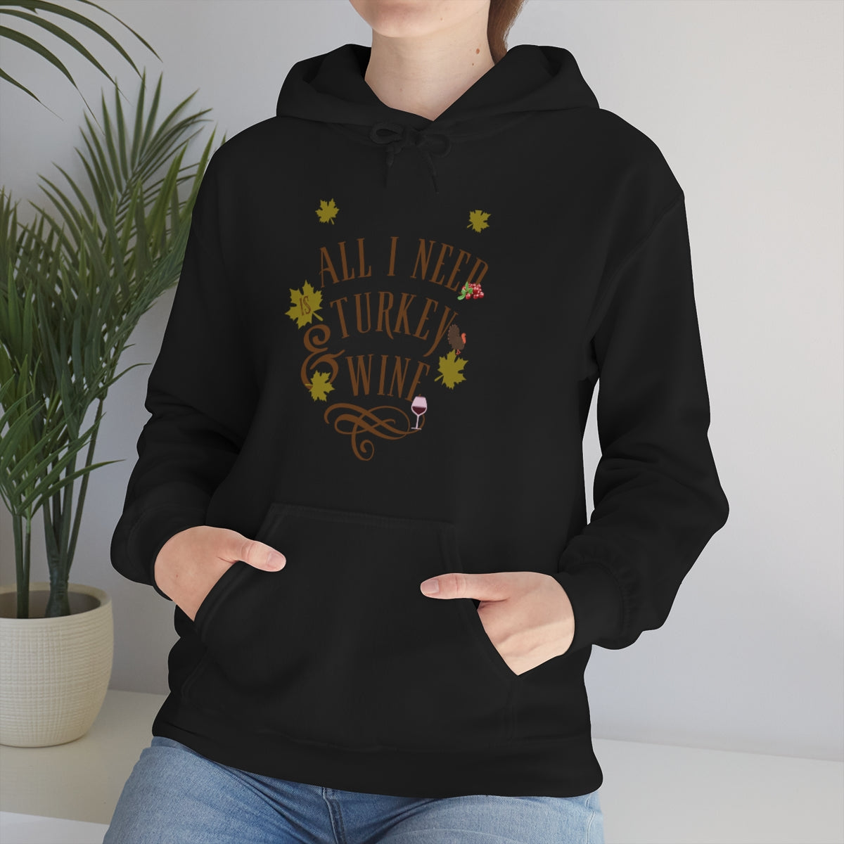 Turkey and Wine Sweatshirt