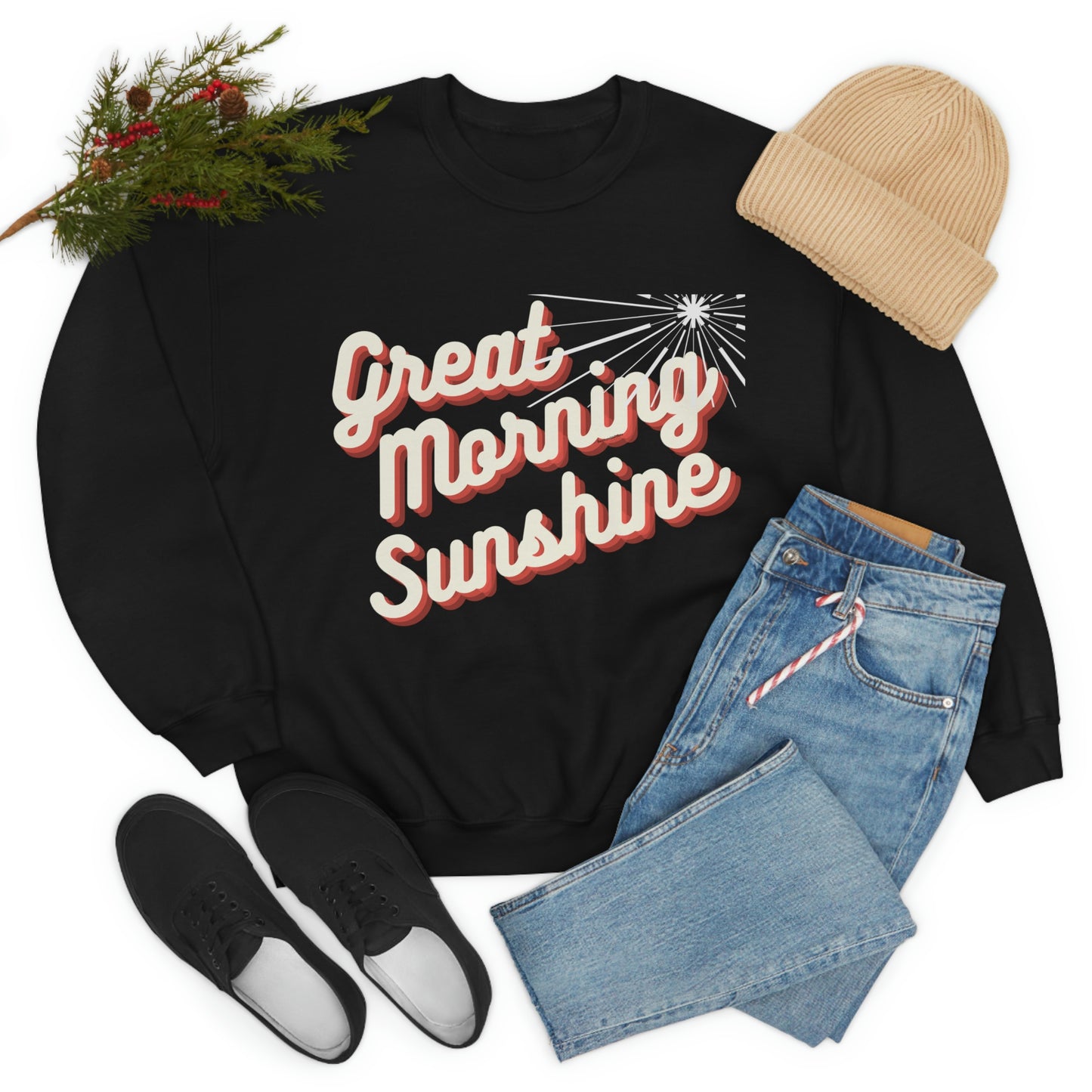 Great Morning Sunshine ☀️ ™ Crewneck Sweatshirt