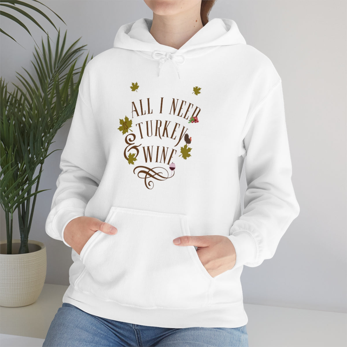 Turkey and Wine Sweatshirt