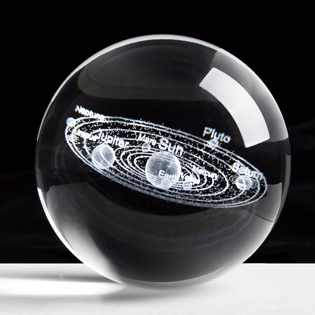 3D Miniatures Solar System Figurines