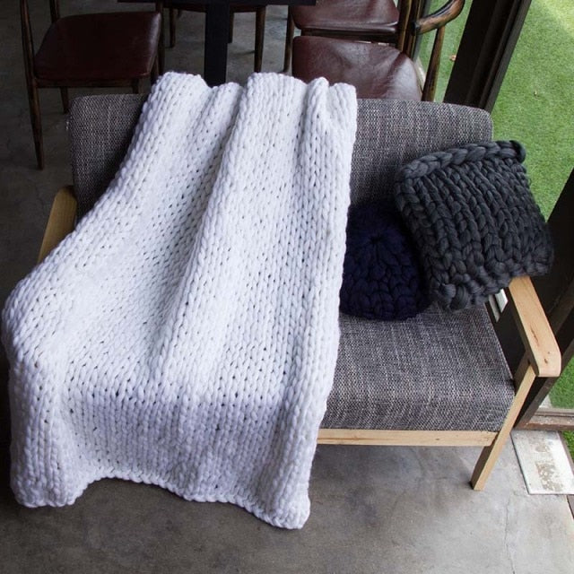 Soft Yarn Blanket.