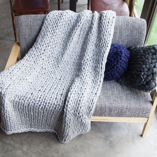 Soft Yarn Blanket.