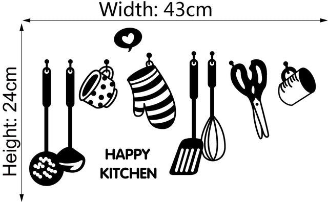 Kitchen Vinyl Wall Decals.