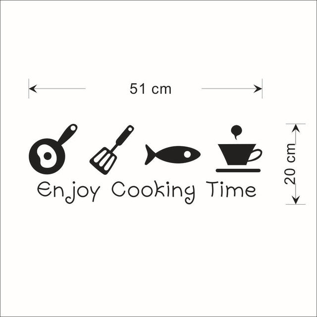 Kitchen Vinyl Wall Decals.