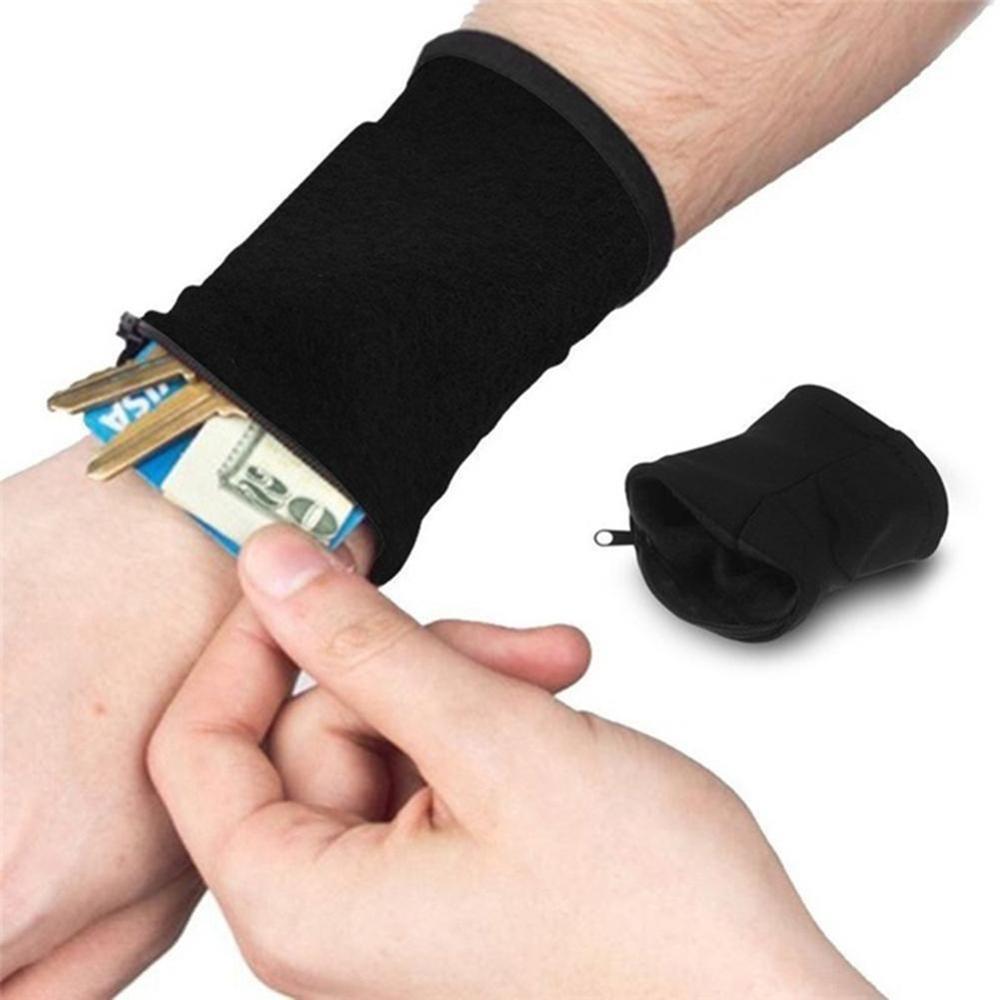 Multifunctional Pocket Wrist Band Wallet