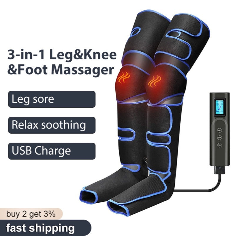 Vontries 360° Foot air pressure leg massager