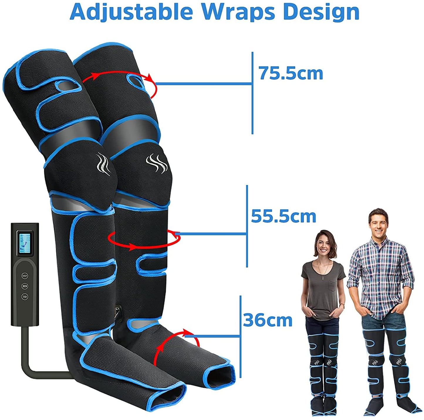 Vontries 360° Foot air pressure leg massager